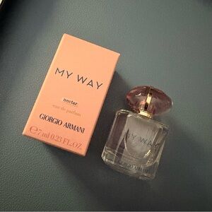 New in Box Giorgio Armani My Way Perfume Travel Size .23oz